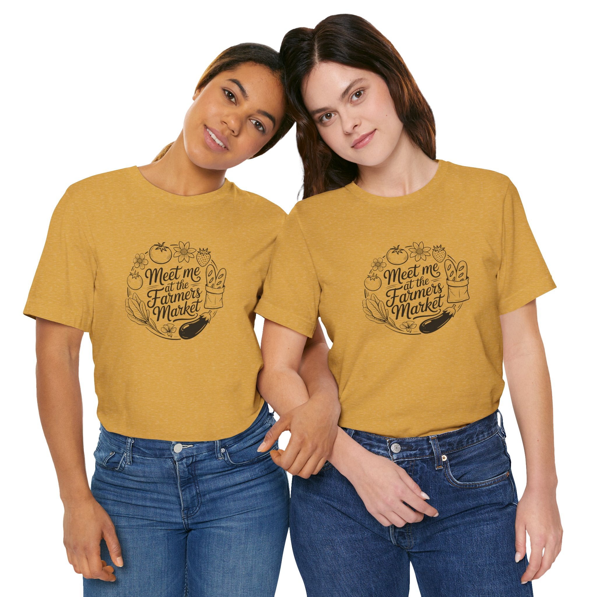 Farmers Market Tee, Summer T-Shirt, Gardening Gift, Organic Lifestyle Shirt, Farmer's Market Style, Unisex Casual Wear