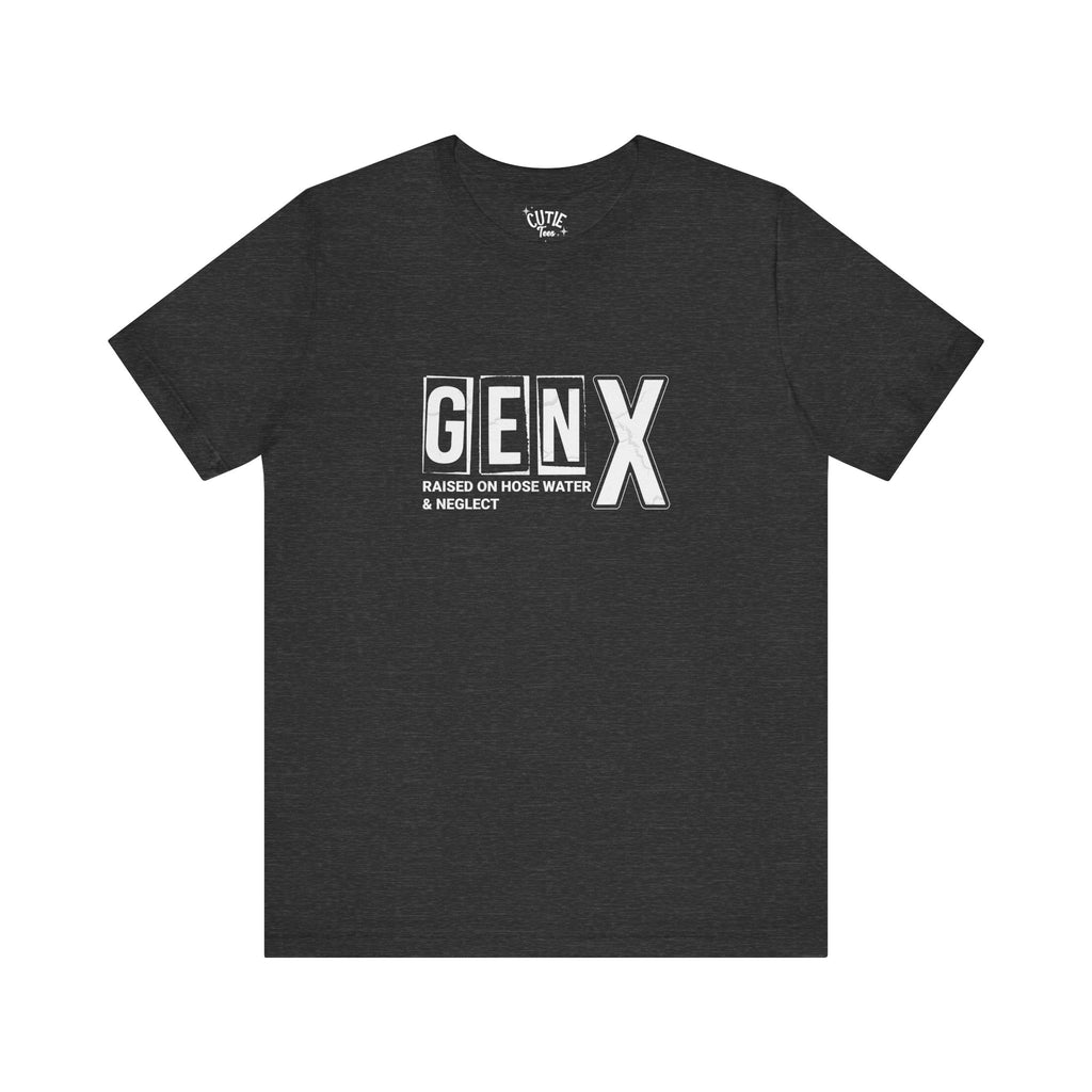Gen X Nostalgia Tee, Unisex Graphic T-Shirt, Vintage Style Top, Gift for Gen X, Retro Fashion Statement, Casual Everyday Wear
