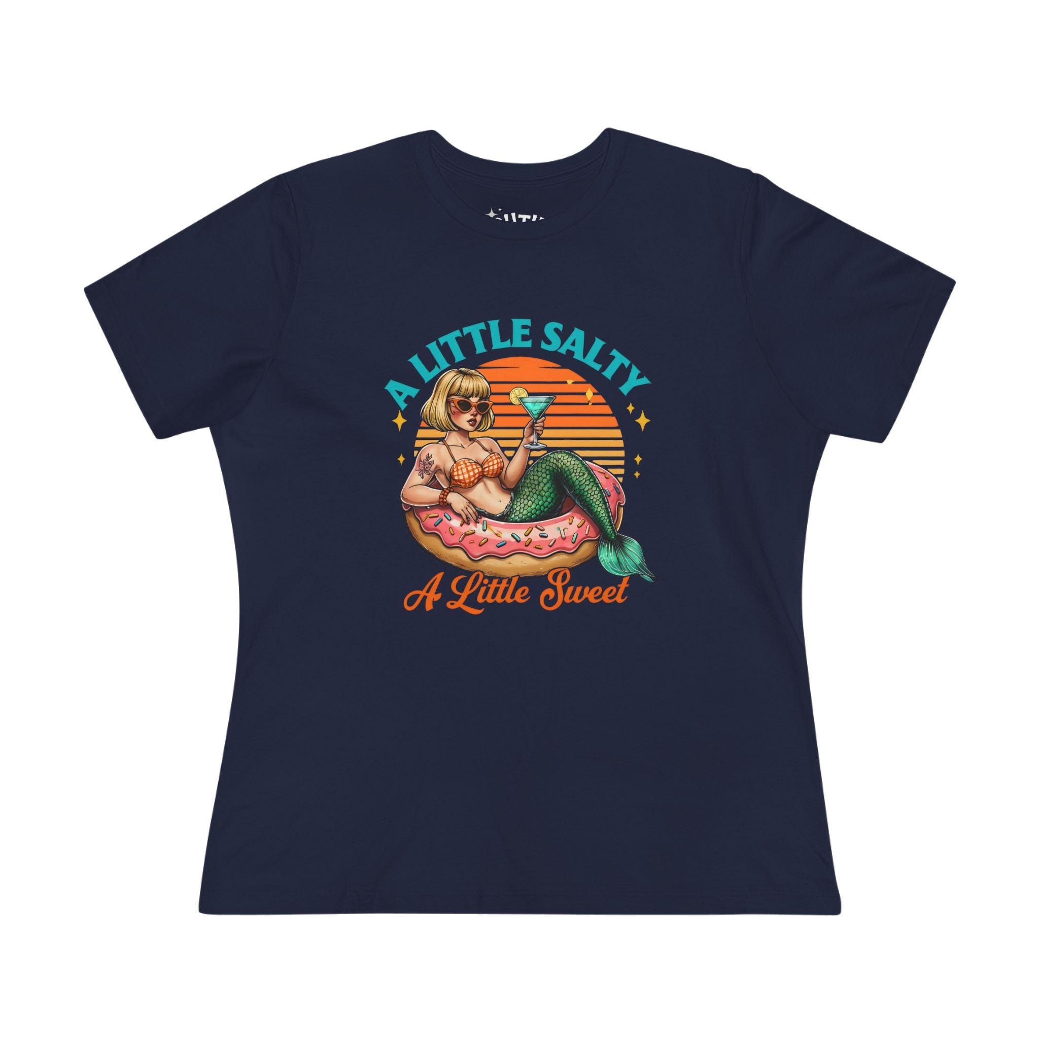 Salty Sweet Sexy Mermaid Women's Tee - Graphic Beach Lover Gift