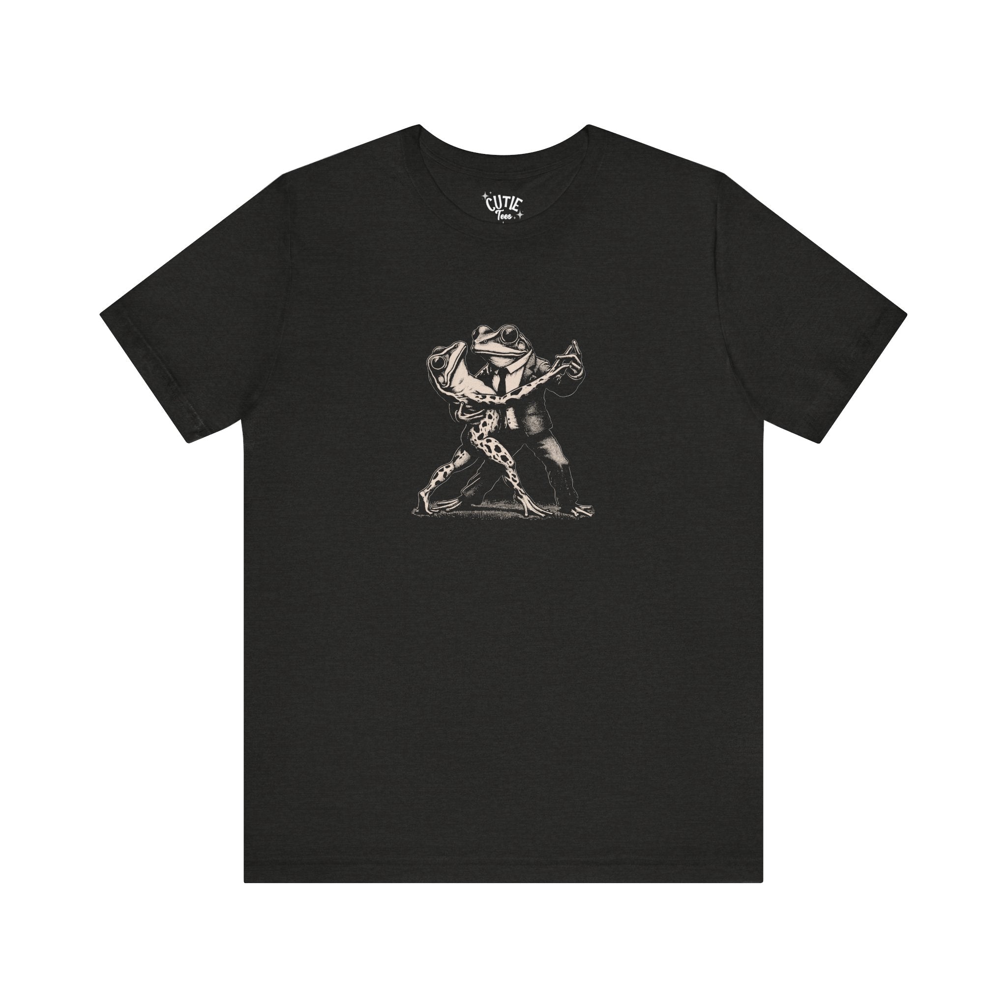 Frog Tango Graphic Tee, Casual Wear, Unisex Clothing, Unique Gift, Everyday Essentials, Perfect for Parties