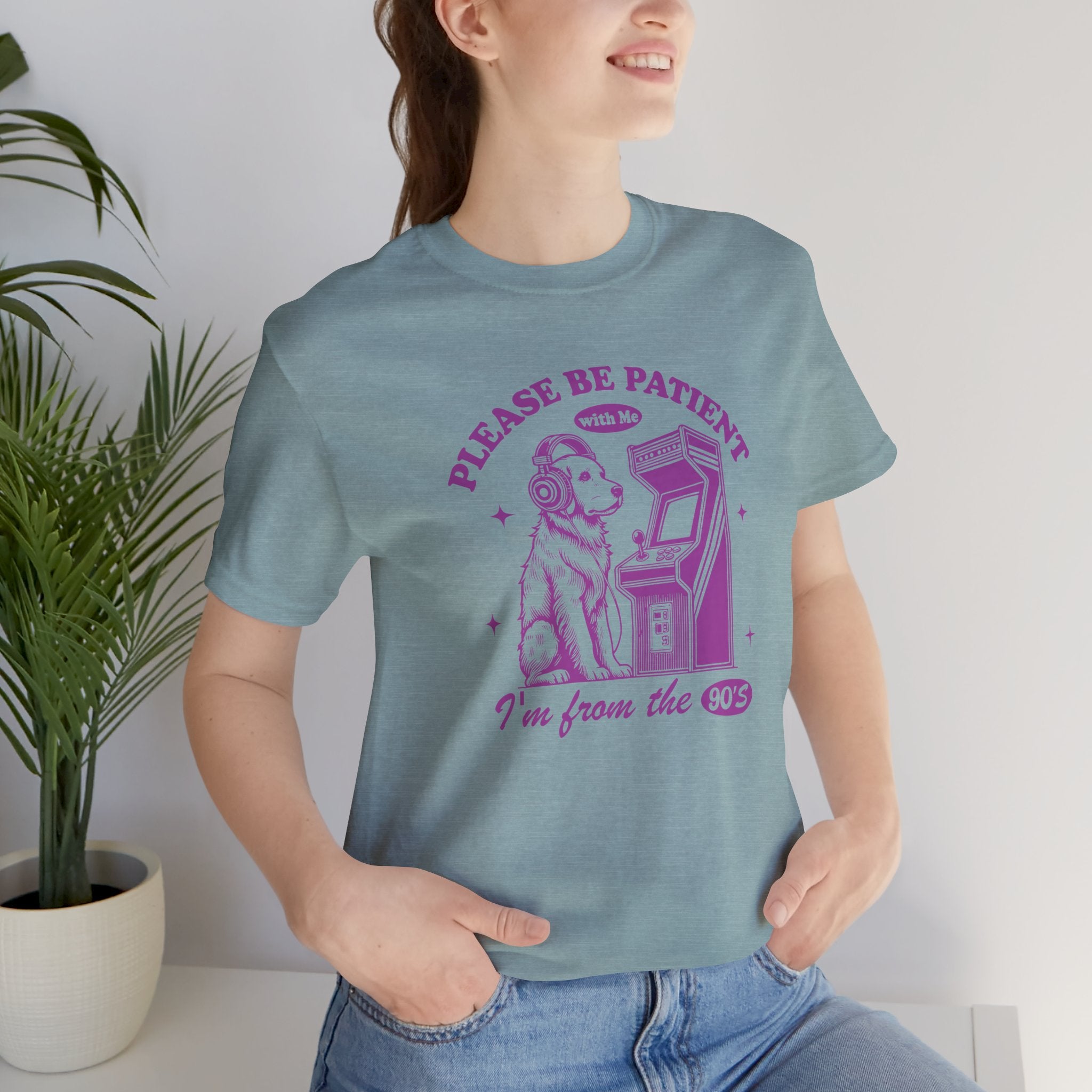 Retro Gamer Tee, 90s Nostalgia Shirt, Funny Unisex T-Shirt, Gift for Gamers, Vintage Gaming Apparel