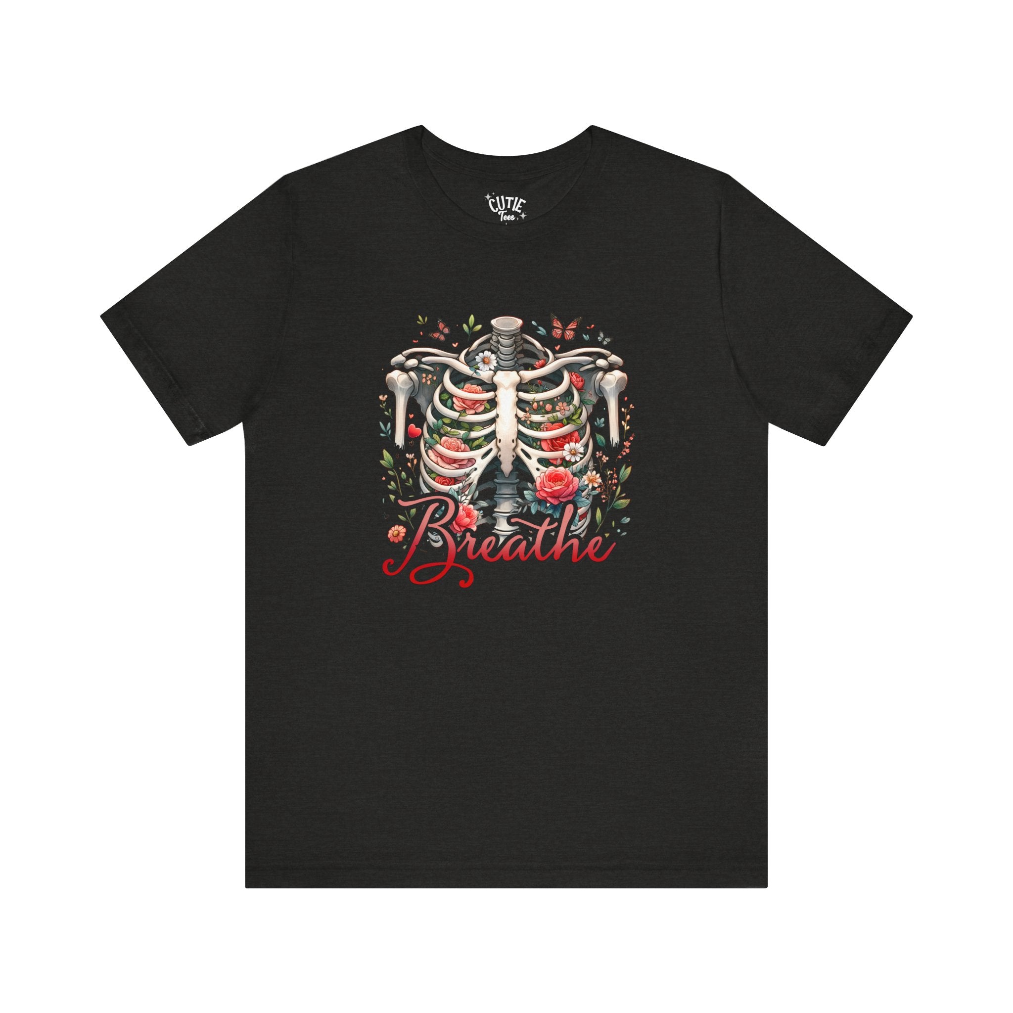 Breathe Ribcage Floral Tee