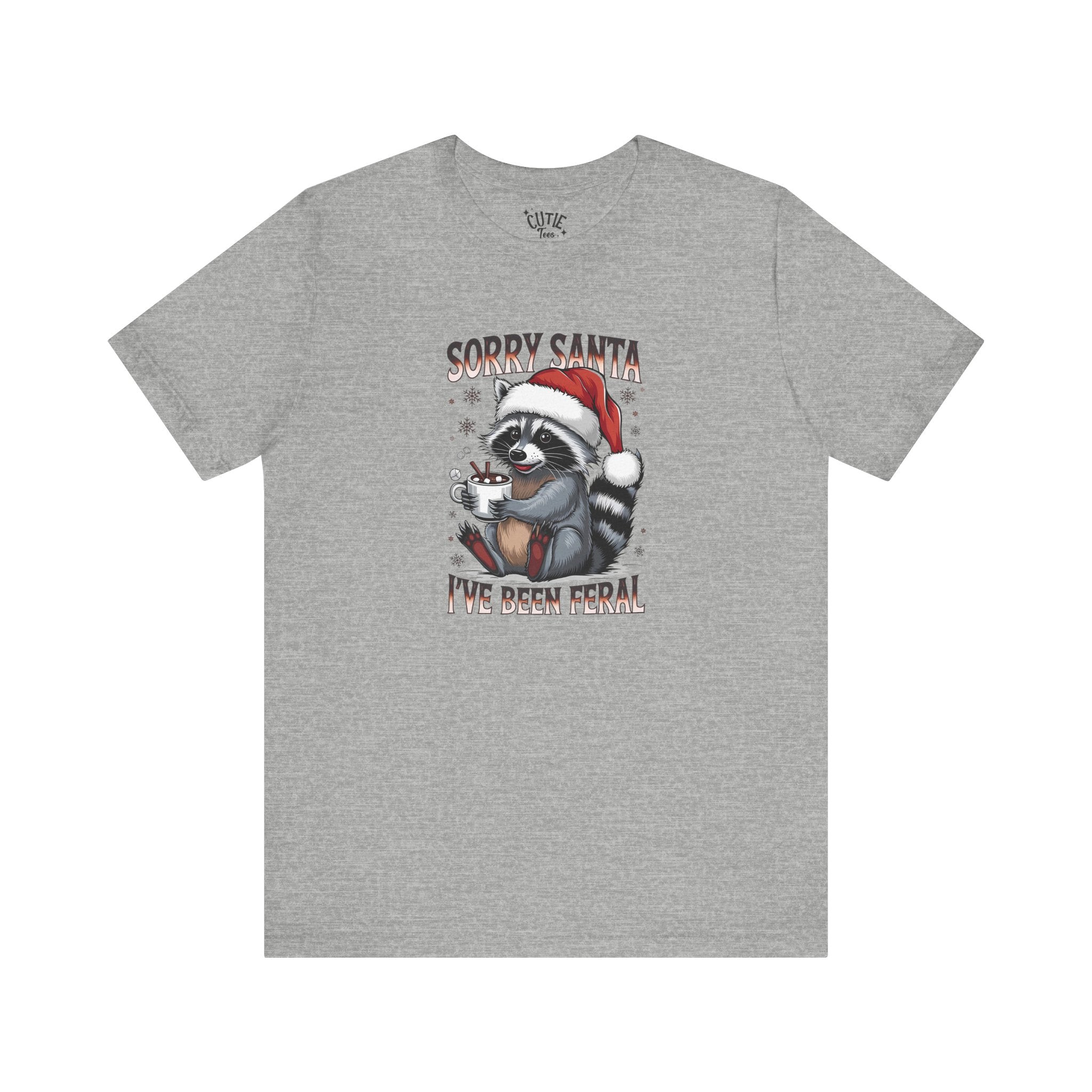 Sorry Santa Feral Raccoon Tee | Funny Christmas T-Shirt, Unisex Holiday Shirt, Gift for Animal Lovers, Fun Winter Apparel, Cute Santa [...]