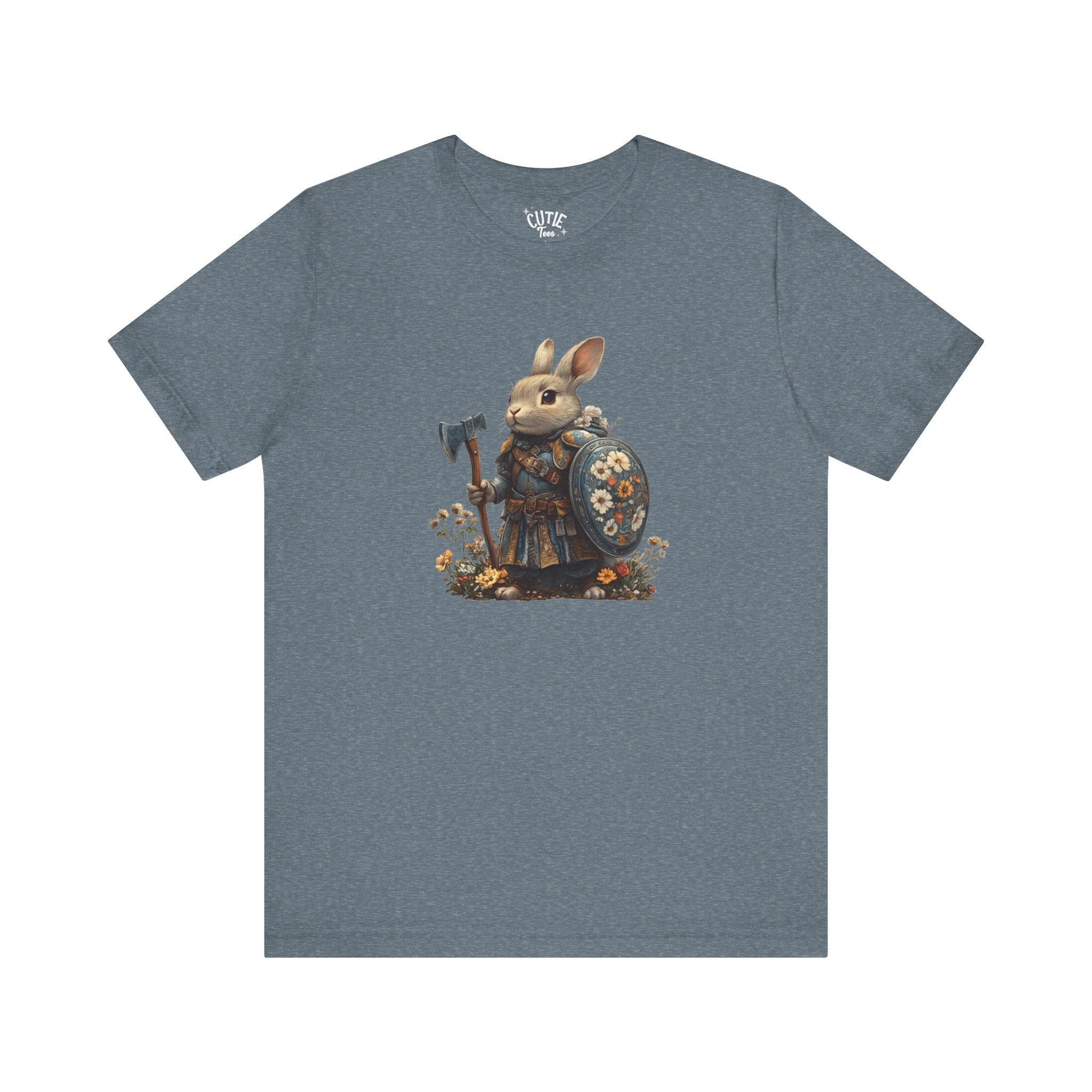 Warrior Rabbit Tee | Perfect for Animal Lovers, Gifts, Casual Wear, the Great Outdoors, and the Adventurous Spirit