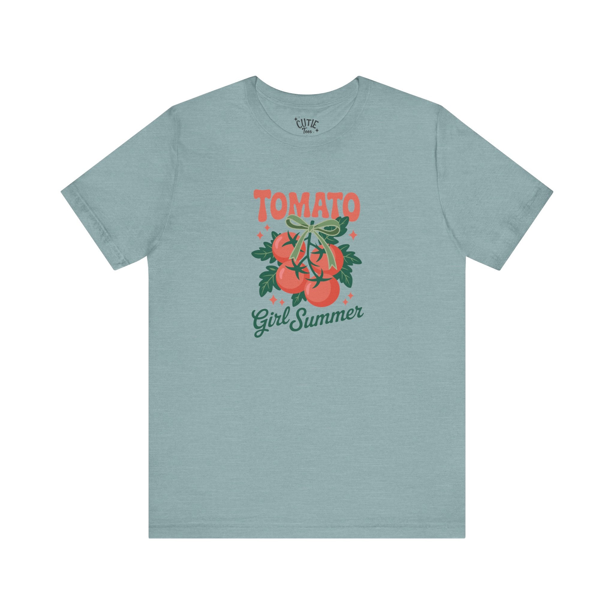 Tomato Girl Summer Tee, Unisex Casual T-Shirt, Summer Vibes Top, Gardening Gift, Trendy Apparel for Women