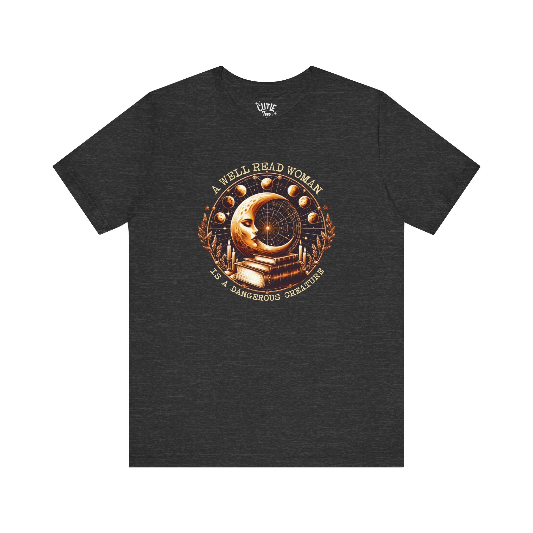 Book Lovers Tee - Well Read Woman Unisex Jersey Short Sleeve