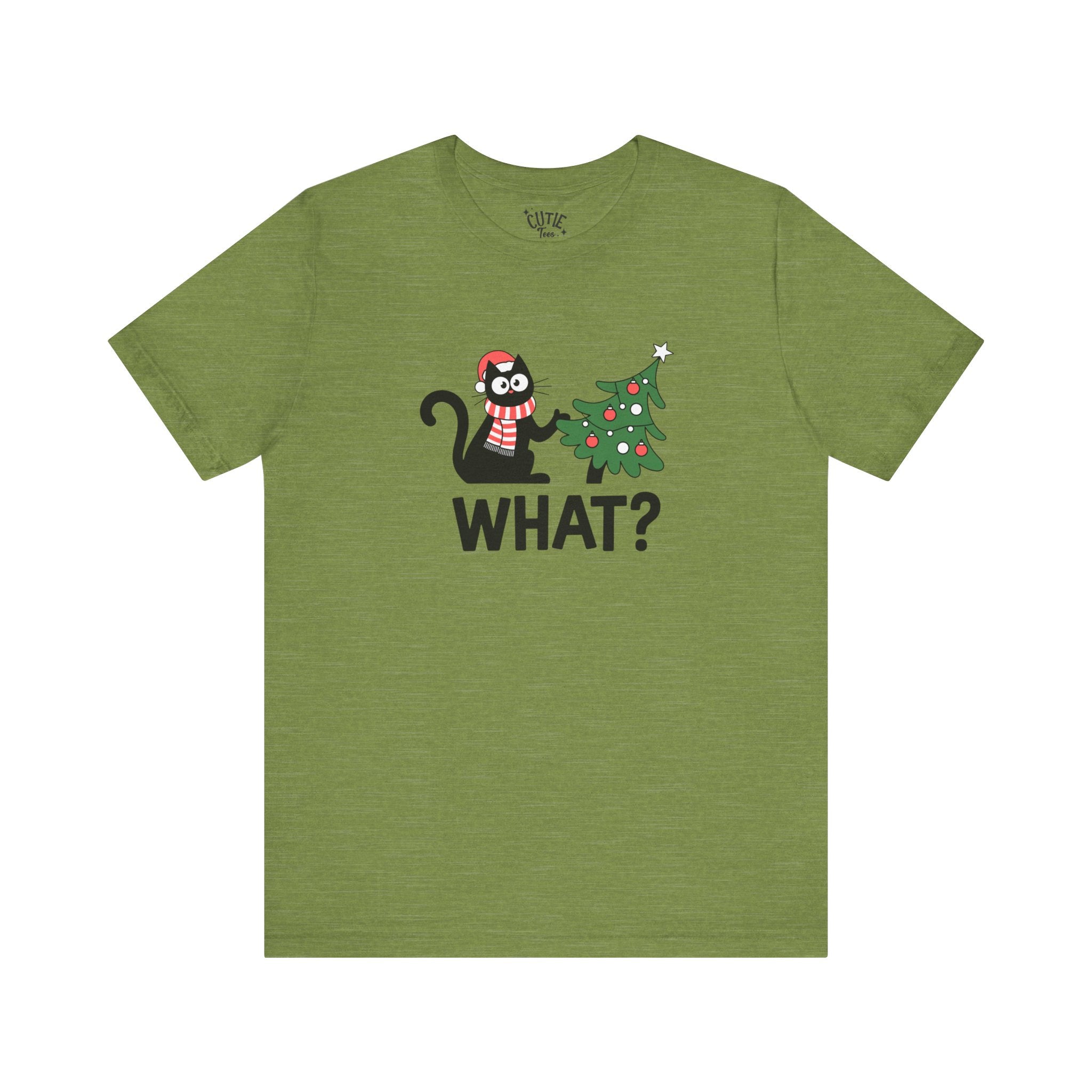 Cat Christmas Tee, Holiday T-Shirt, Pet Lover Gift, Cute Christmas Apparel, Humor Shirt for Friends