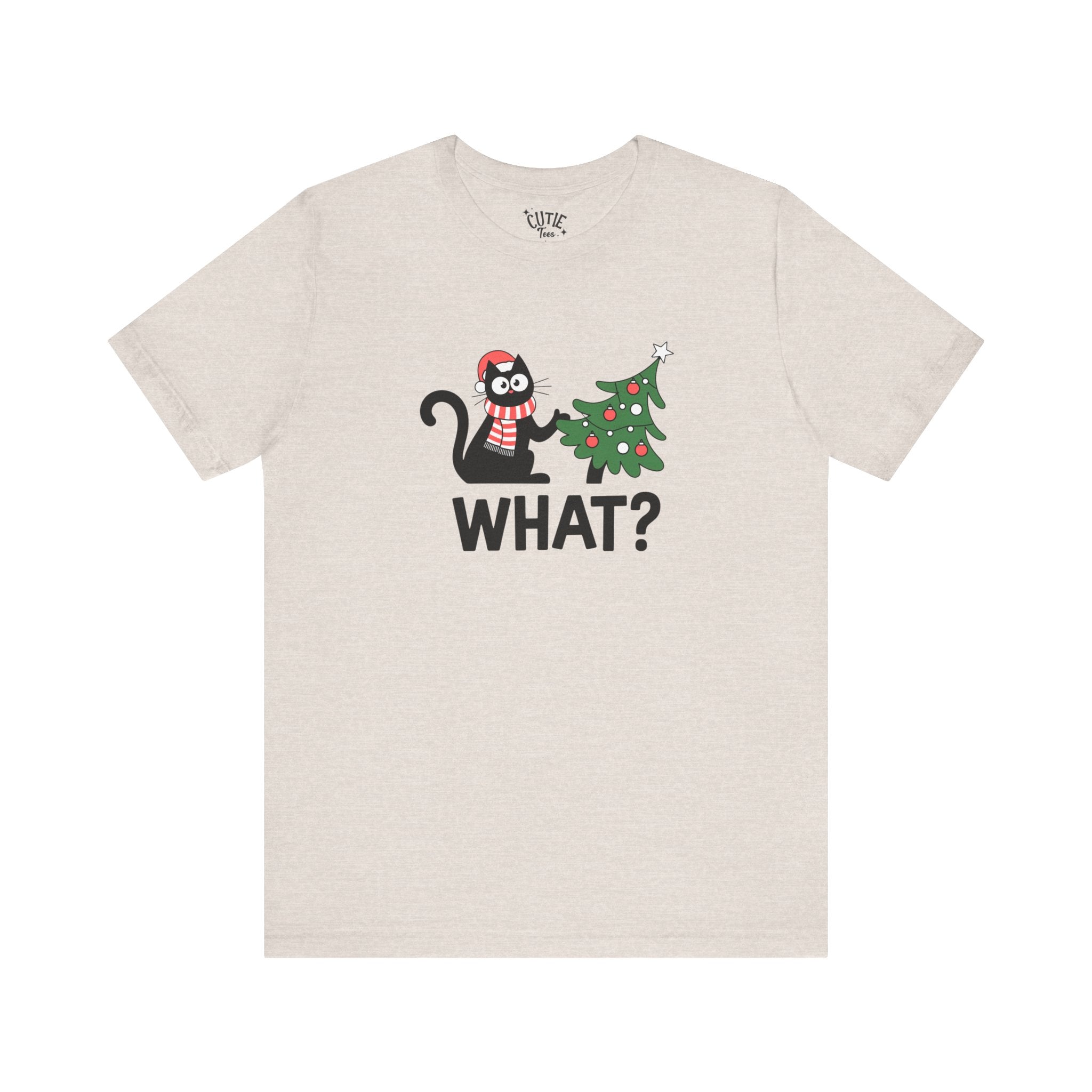 Cat Christmas Tee, Holiday T-Shirt, Pet Lover Gift, Cute Christmas Apparel, Humor Shirt for Friends
